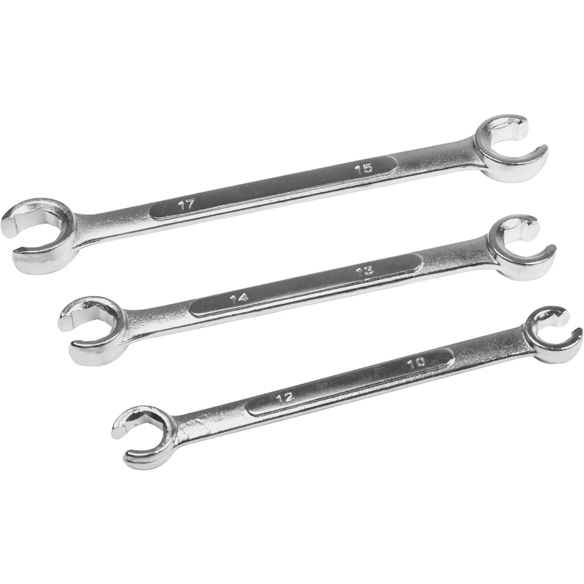 Performance Tool Flare Nut Wrenches — 3-Pc. Metric Set, Model# W350M